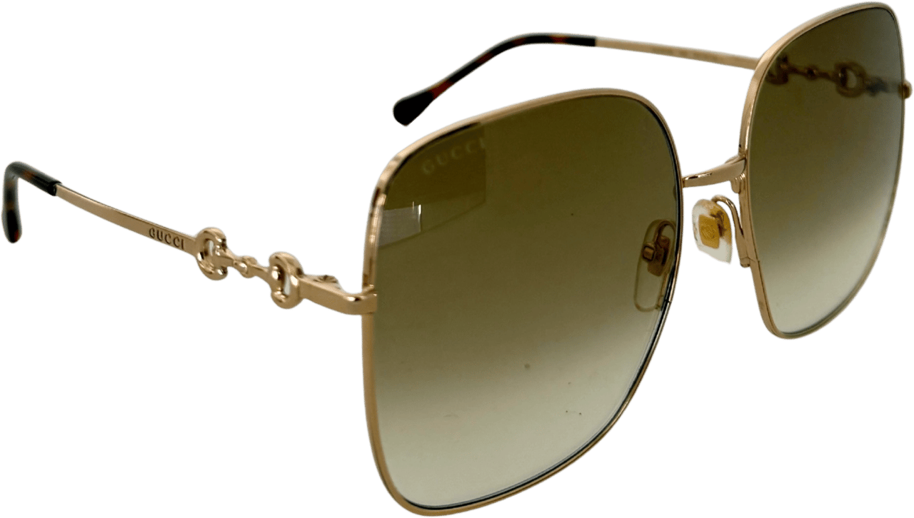 Gucci Gucci GG0879 Sunglasses Gold Goud