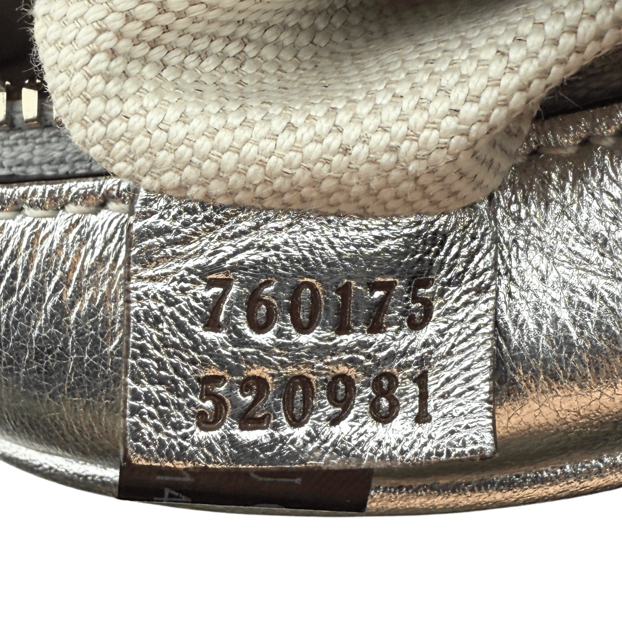 Gucci Gucci Blondie Mini Shoulder Bag Silver Zilver