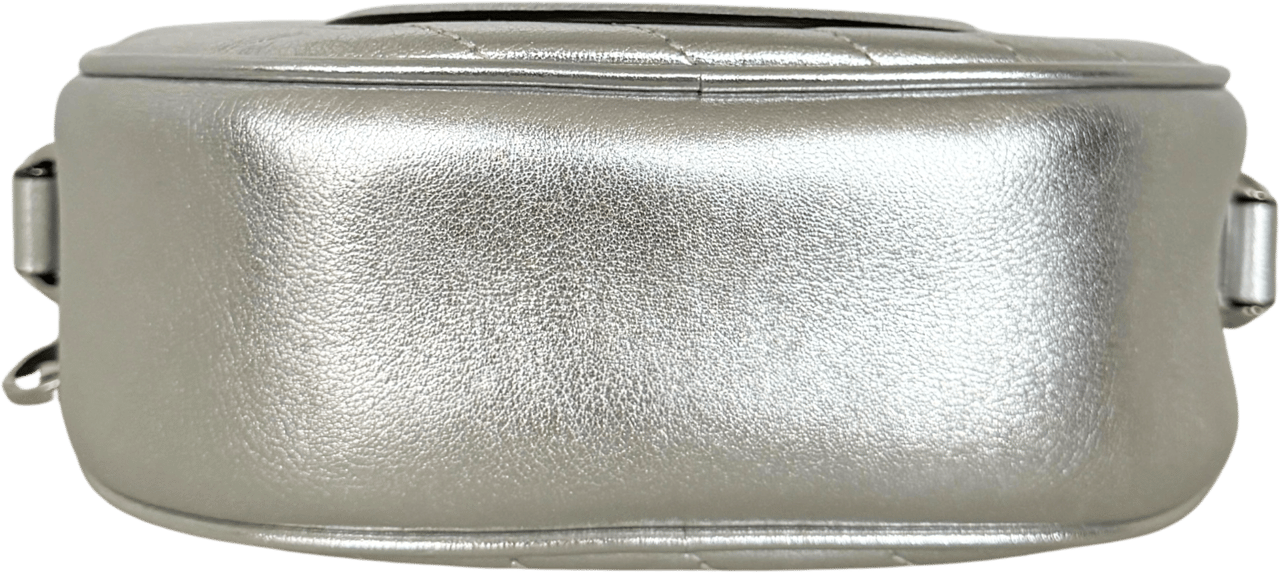 Gucci Gucci Blondie Mini Shoulder Bag Silver Zilver