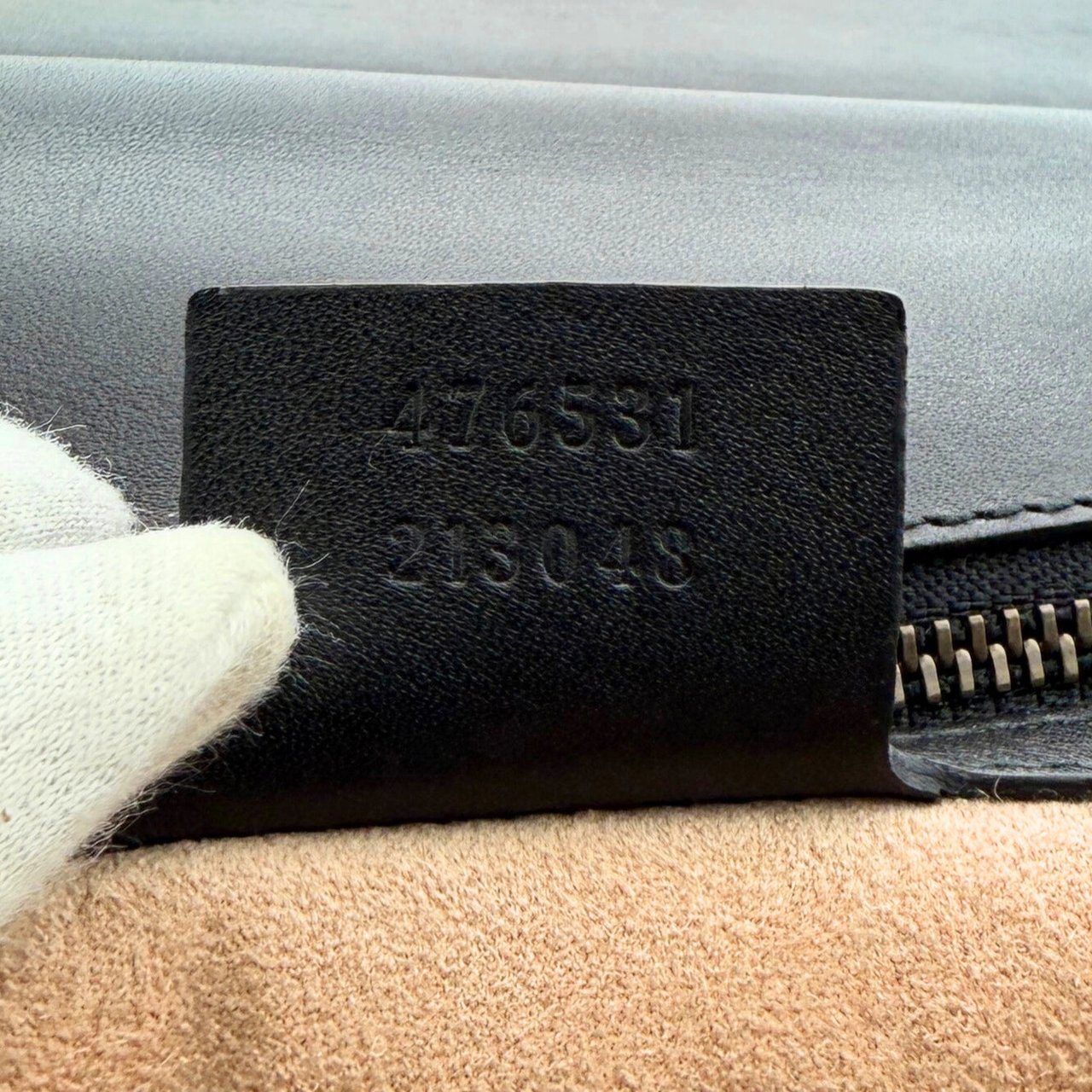 Gucci Gucci Queen Margaret Top Handle Tasche Schwarz / sehr gut Zwart