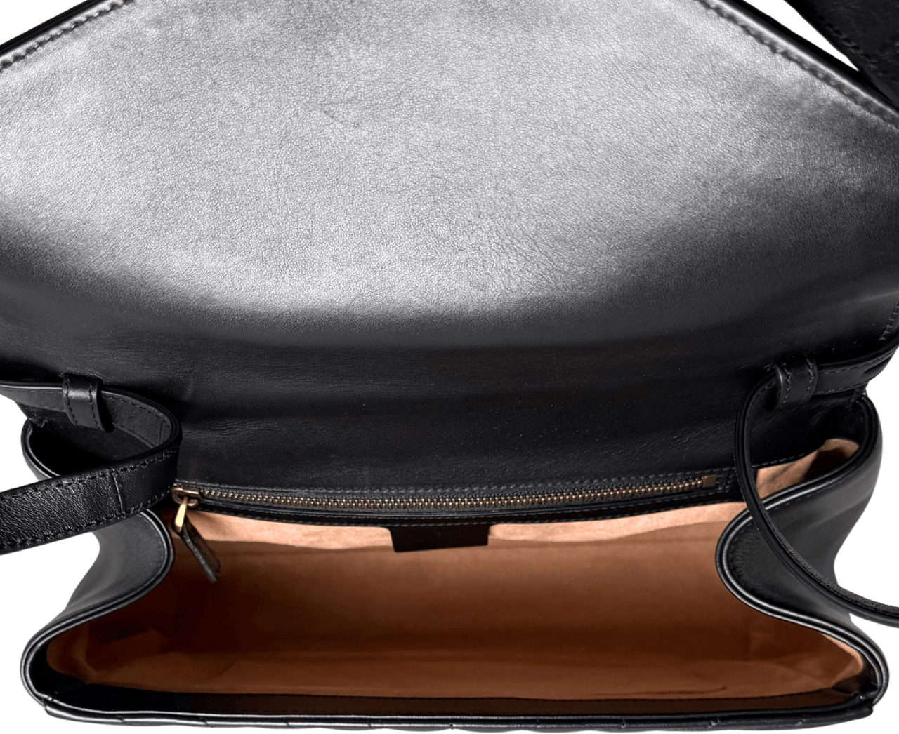 Gucci Gucci Queen Margaret Top Handle Tasche Schwarz / sehr gut Zwart