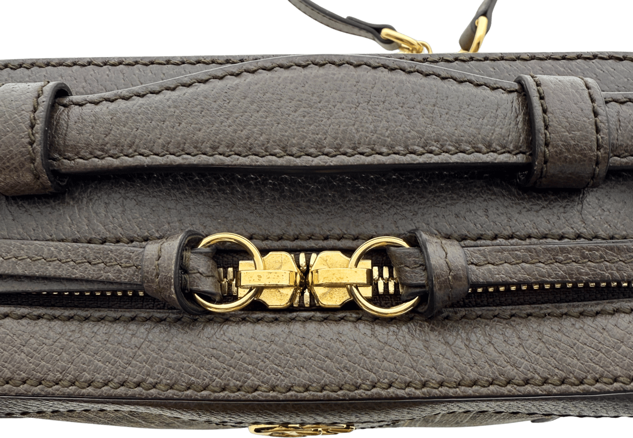 Gucci Gucci Ophidia GG Mini Schultertasche Braun / sehr gut Bruin