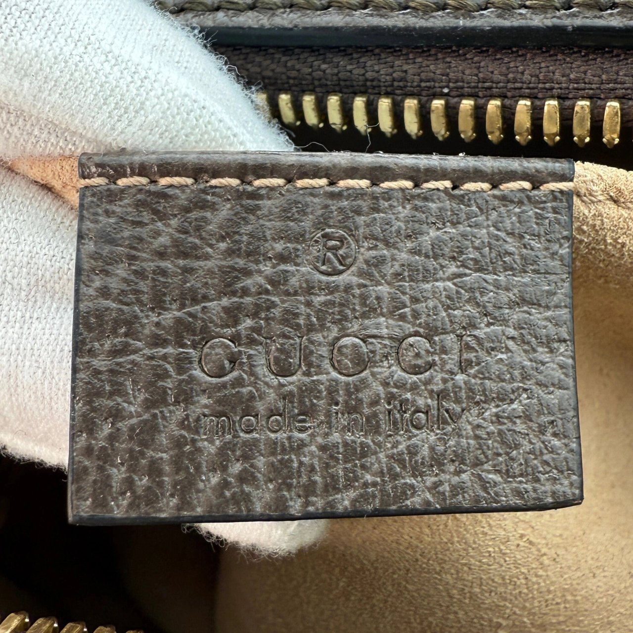 Gucci Gucci Ophidia GG Mini Schultertasche Braun / sehr gut Bruin