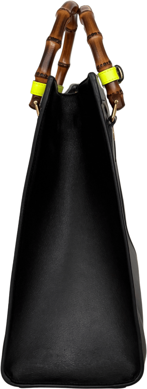 Gucci Gucci Großer Diana Bamboo Shopper Schwarz / gut Zwart