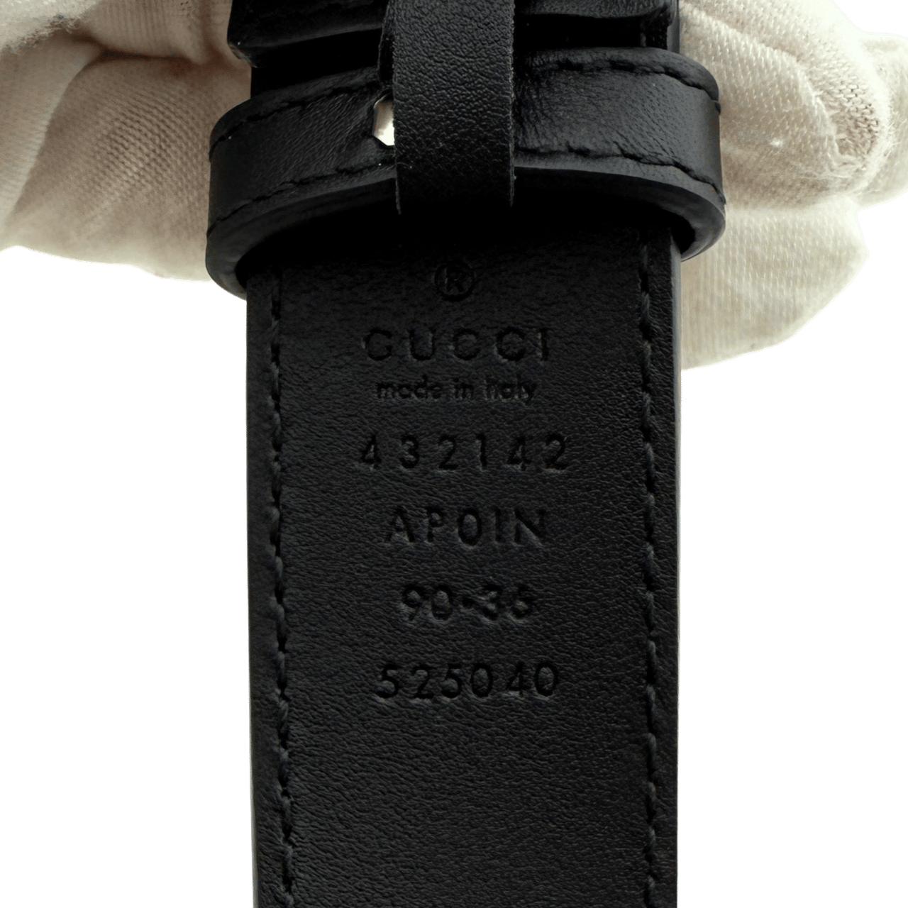 Gucci Gucci Dionysus Gürtel Größe 90 Schwarz / neuwertig Zwart