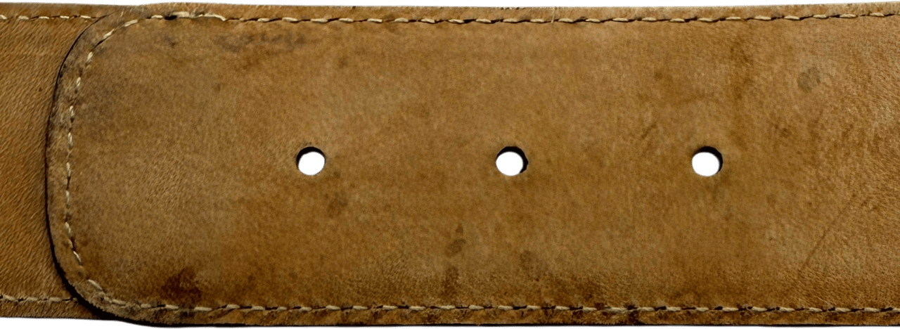 Gucci Gucci Interlocking GG Gürtel Canvas Größe 85 Braun / sehr gut Bruin