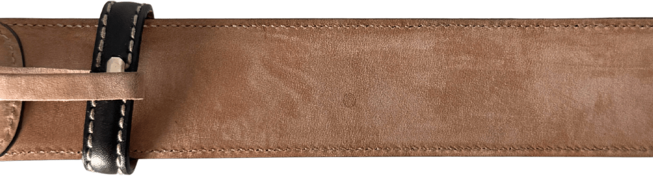 Gucci Gucci Interlocking GG Gürtel Canvas Größe 85 Braun / sehr gut Bruin