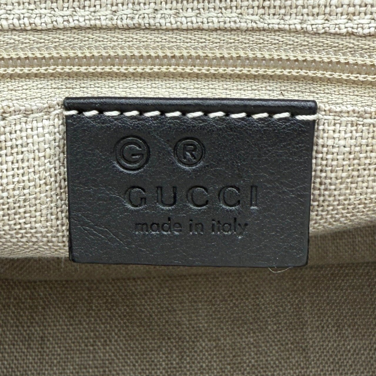 Gucci Gucci Microguccissima Boston Bag Schwarz / sehr gut Zwart