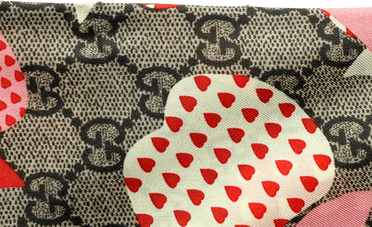 Gucci Gucci GG Apple Seidentuch Bunt / sehr gut Divers