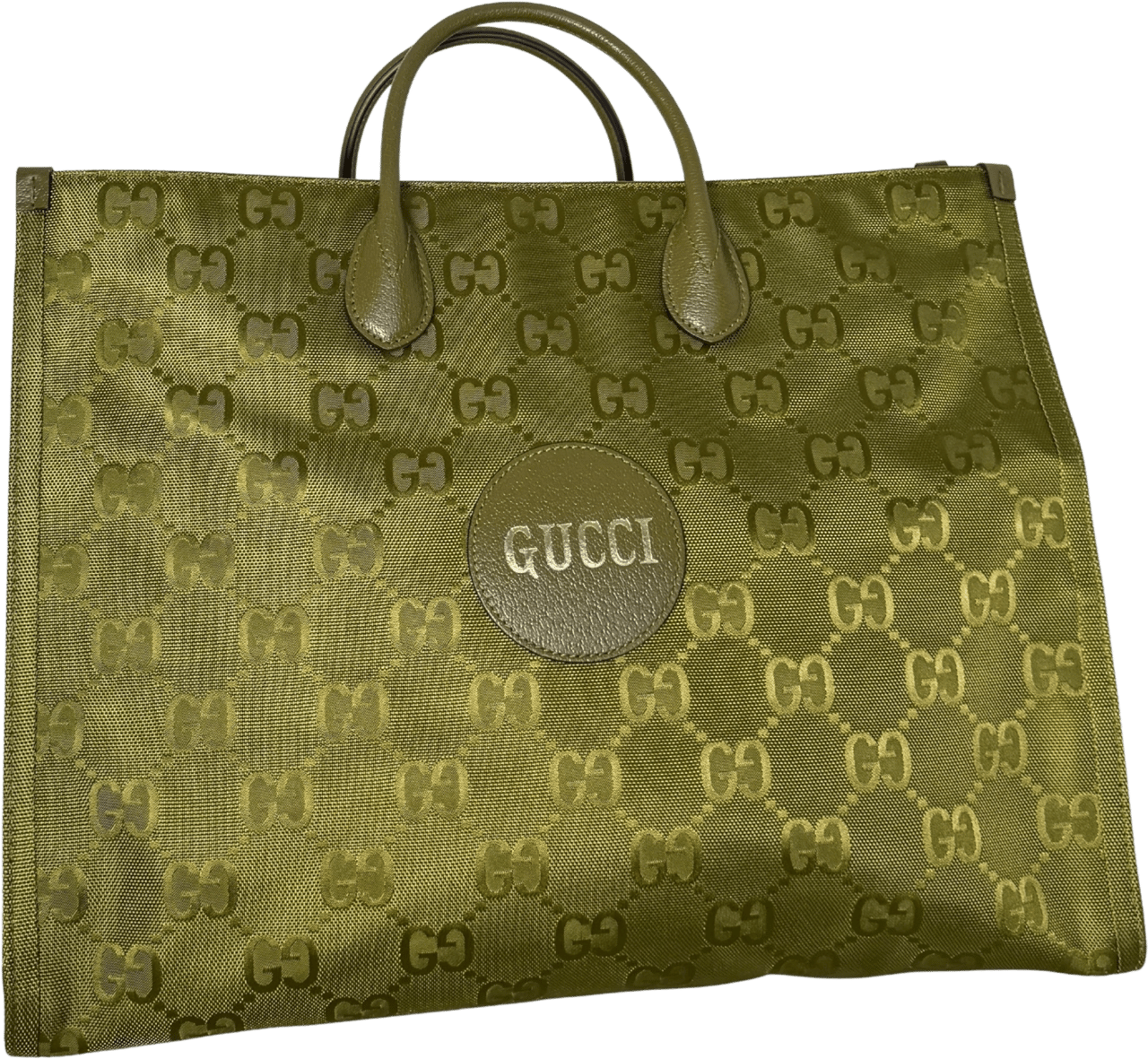 Gucci Gucci Off The Grid Tote Bag Grün / sehr gut Groen