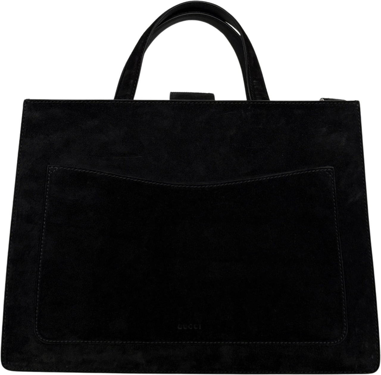 Gucci Gucci Dionysus Handtasche aus Veloursleder Schwarz / sehr gut Zwart