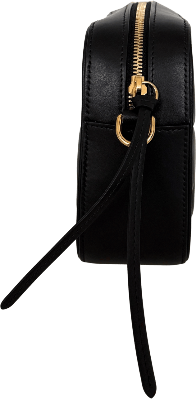 Gucci Gucci GG Matelassé Umhängetasche Schwarz / sehr gut Zwart