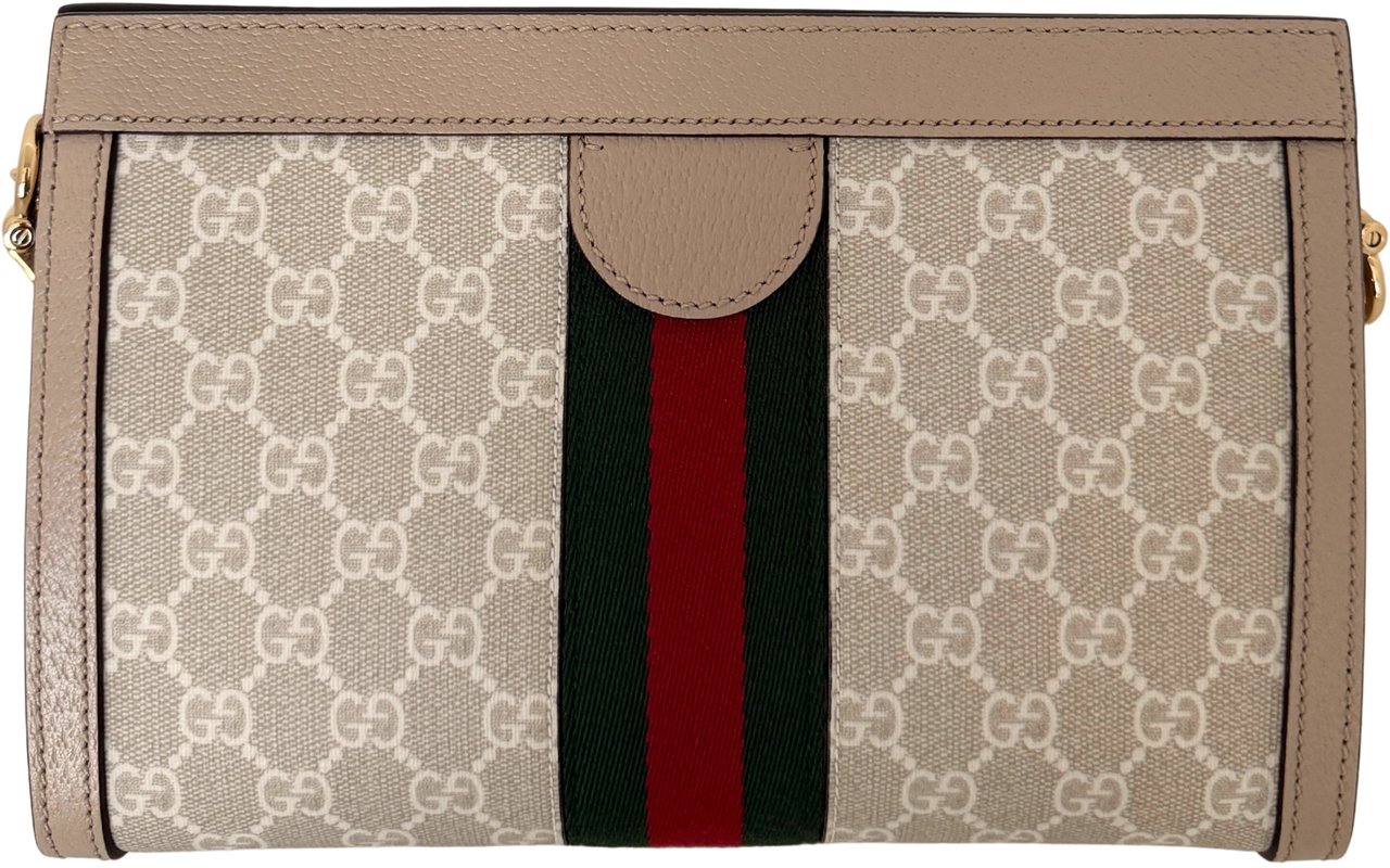 Gucci Gucci Ophidia GG kleine Schultertasche Beige / neuwertig Beige