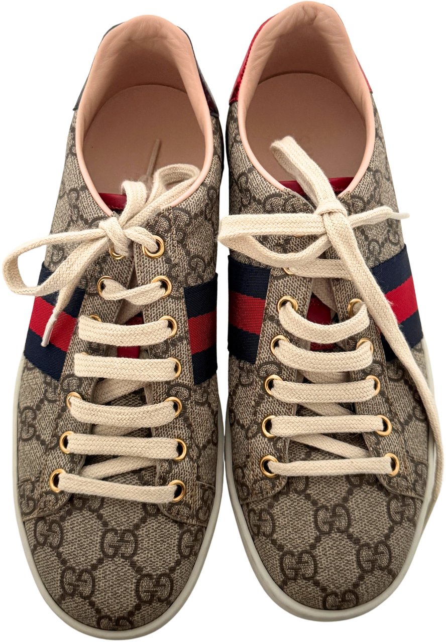 Gucci Gucci Ace Damensneaker Größe 36 1/2 Braun / sehr gut Bruin
