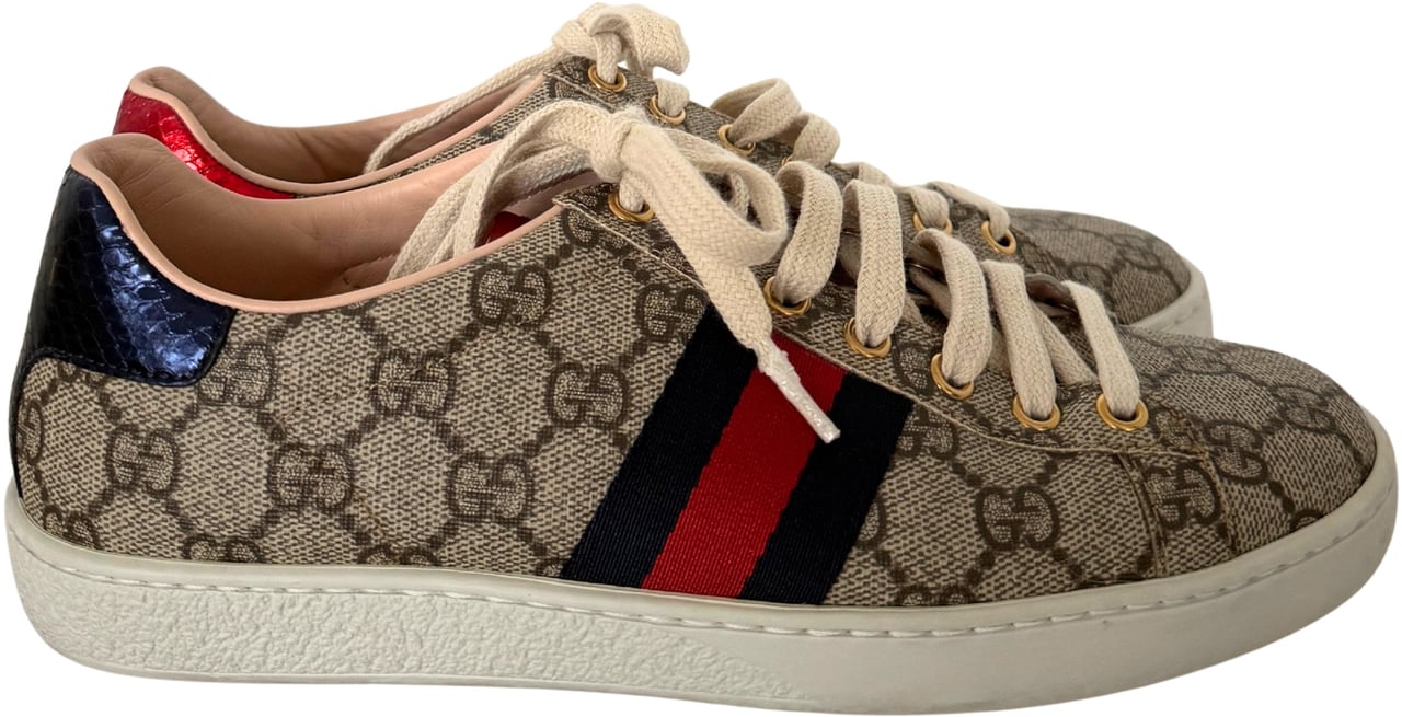 Gucci Gucci Ace Damensneaker Größe 36 1/2 Braun / sehr gut Bruin