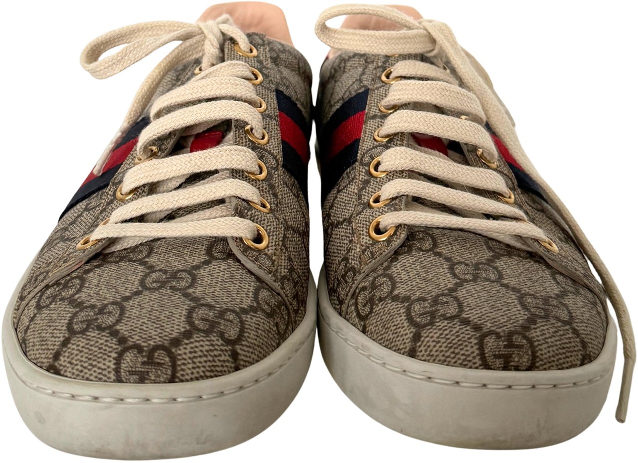 Gucci Gucci Ace Damensneaker Größe 36 1/2 Braun / sehr gut Bruin