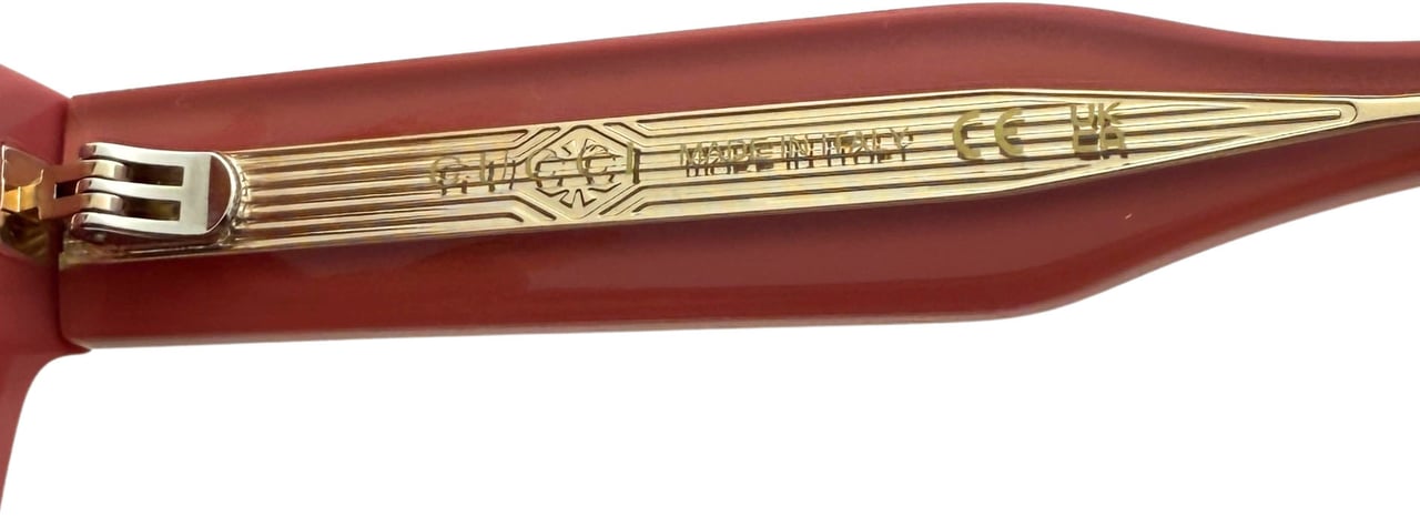 Gucci Gucci Sonnenbrille GG1082S 004 Rot / neuwertig Rood