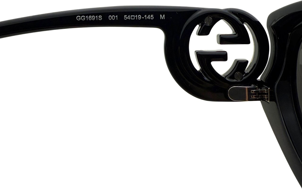Gucci Gucci Sonnenbrille GG1691S Schwarz / neuwertig Zwart