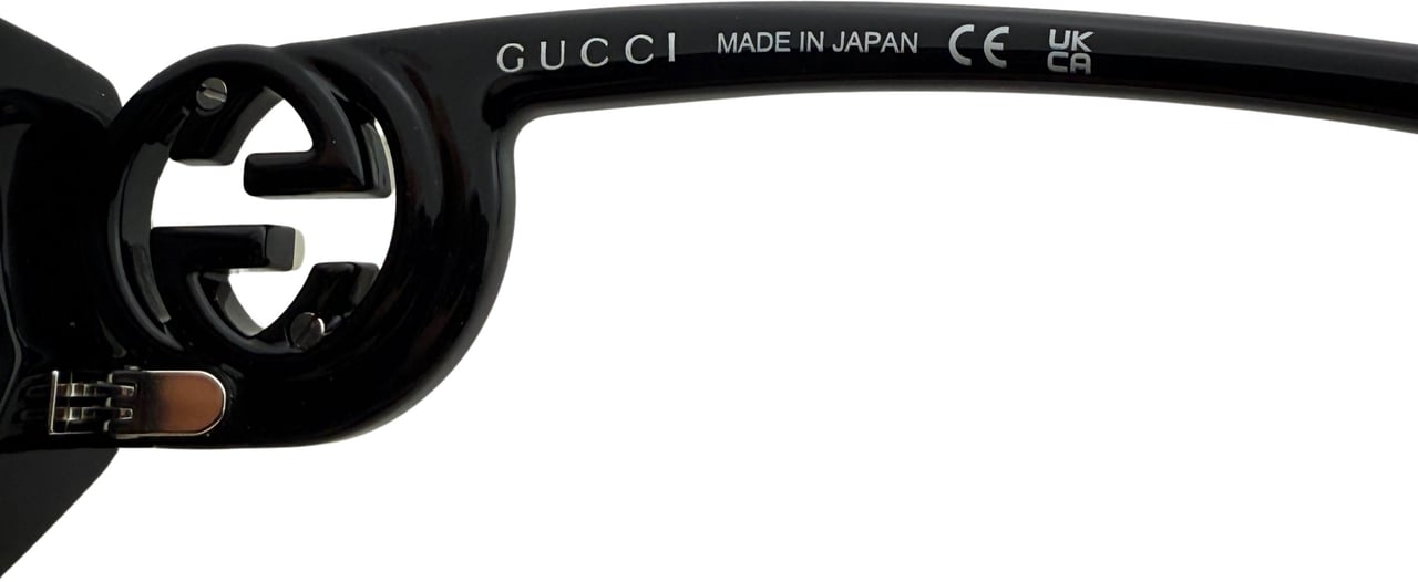Gucci Gucci Sonnenbrille GG1691S Schwarz / neuwertig Zwart