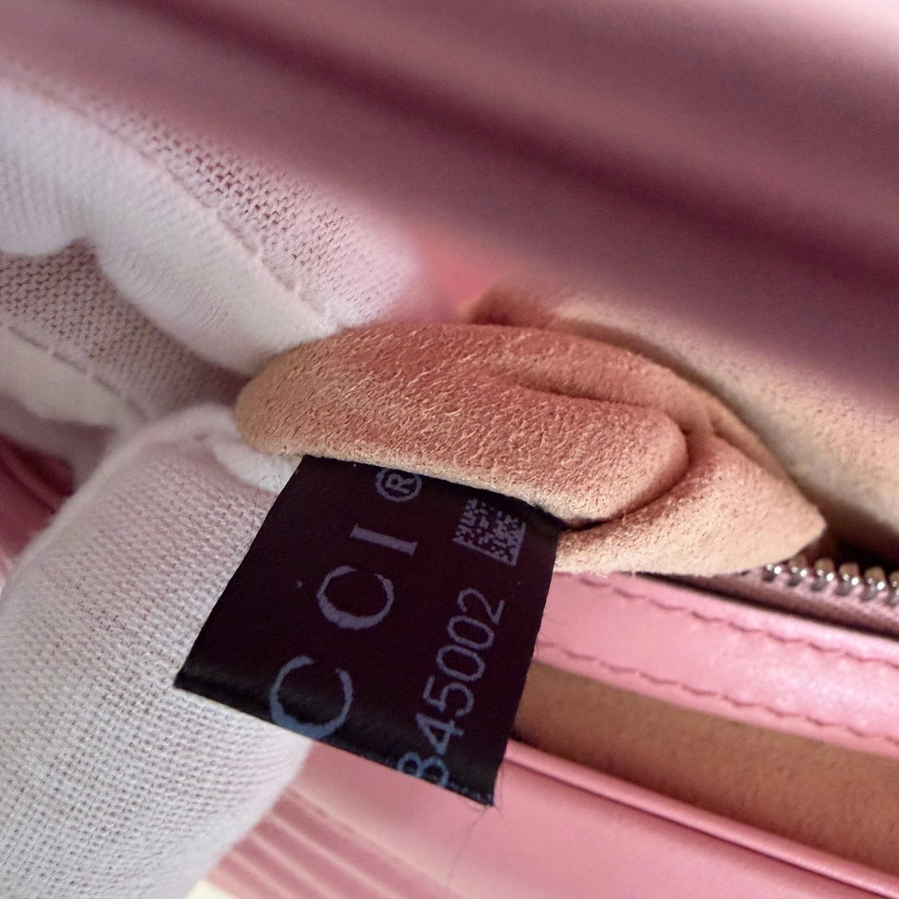 Gucci Gucci GG Marmont Small pink silber Hardware / neuwertig Roze