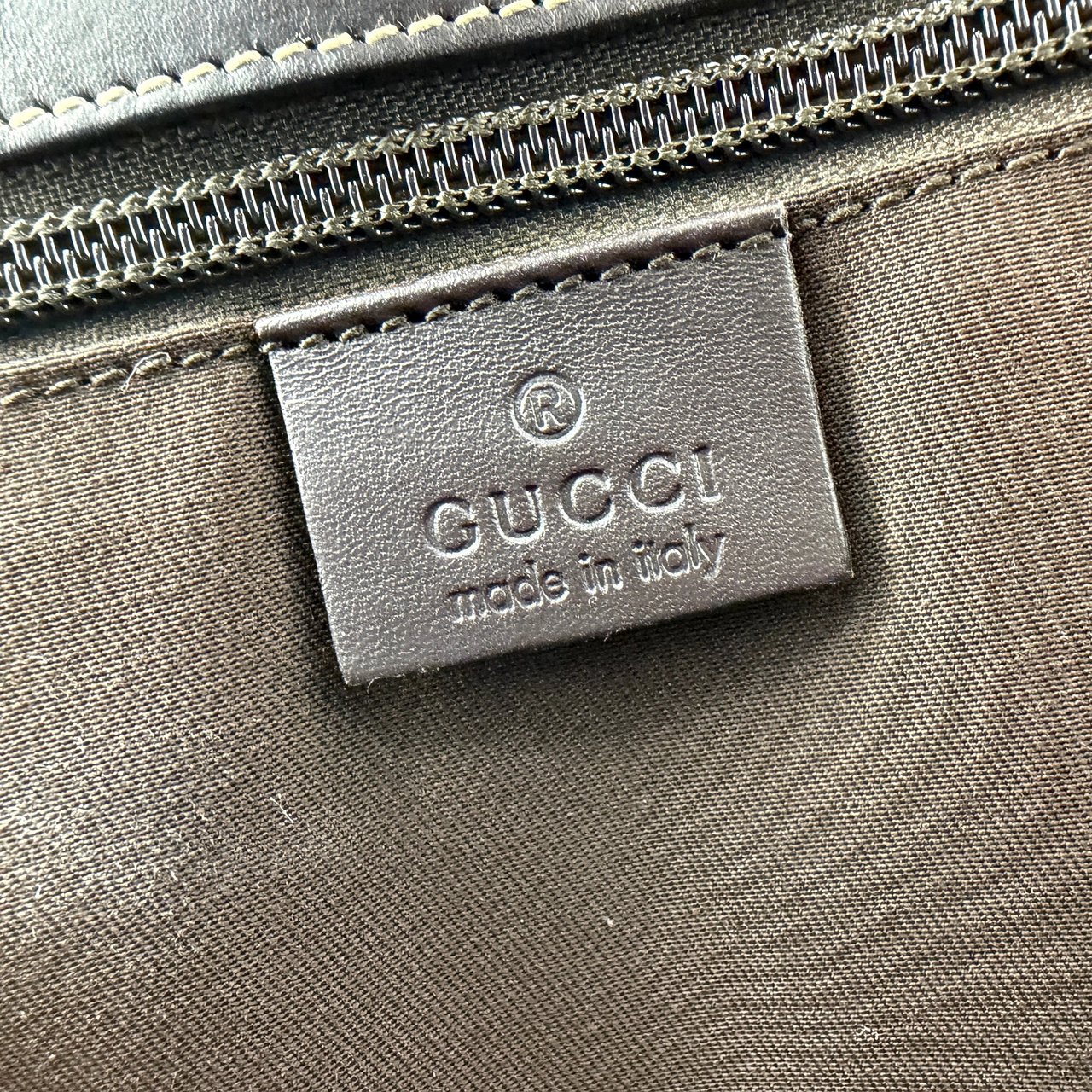 Gucci Gucci GG Supreme Business Laptop Bag / gut Beige