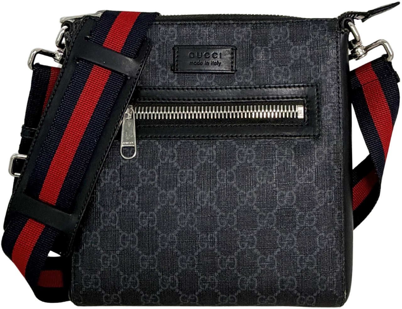 Gucci Gucci GG Supreme Messenger Bag navy / akzeptabel Divers