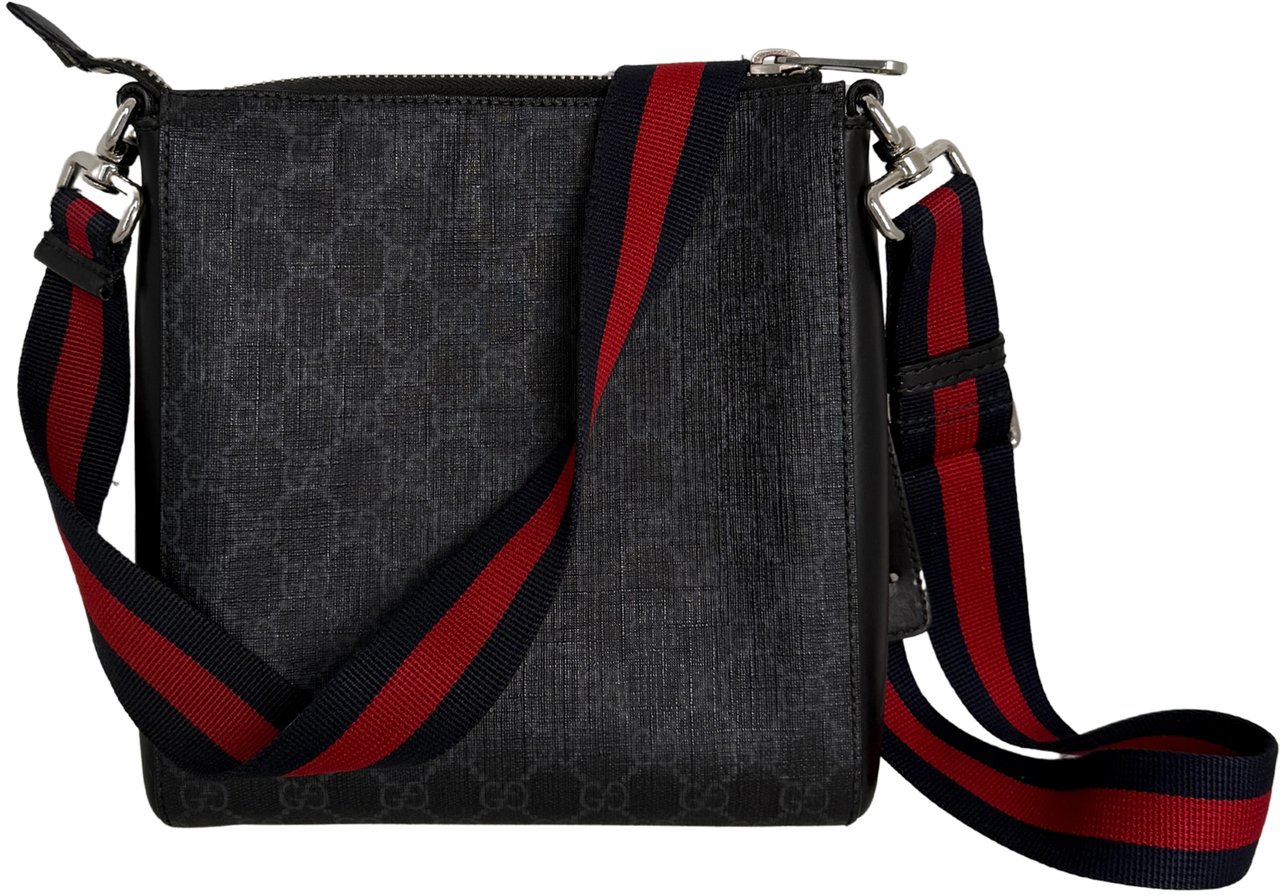 Gucci Gucci GG Supreme Messenger Bag navy / akzeptabel Divers