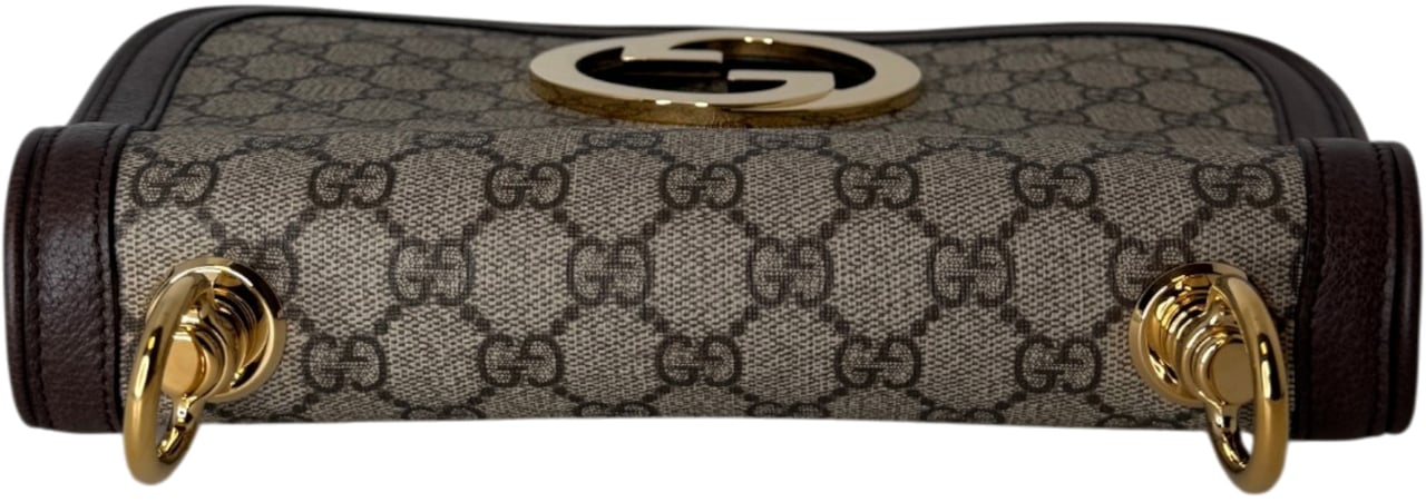 Gucci Blondie NM Bag GG Coated Canvas Medium / neuwertig Beige