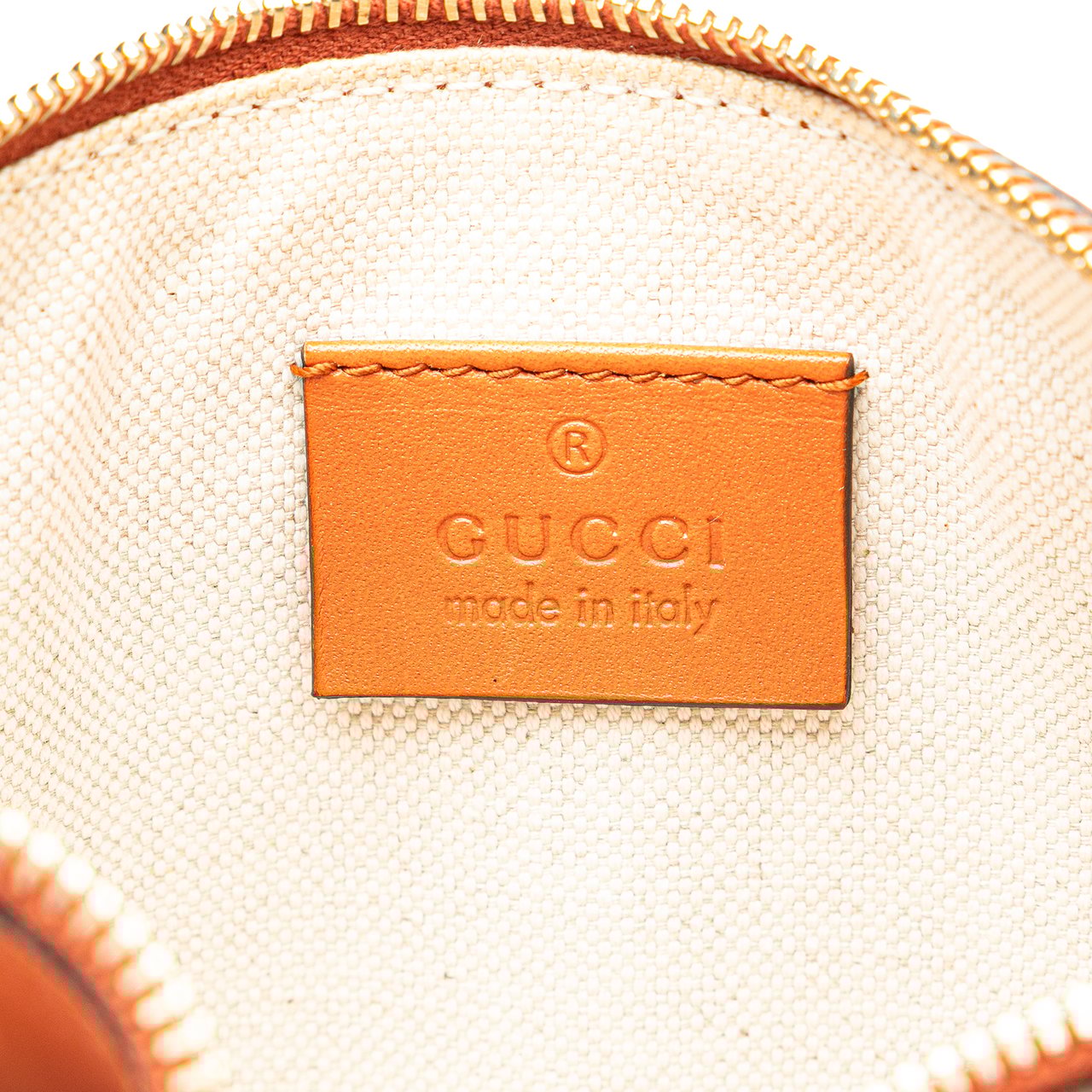 Gucci Medium Diamante Canvas Craft Tote Bruin