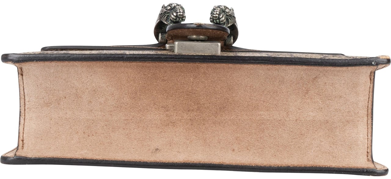 Gucci Gucci Monogram Dionysus GG Supreme Mini Crossbody Bag Beige