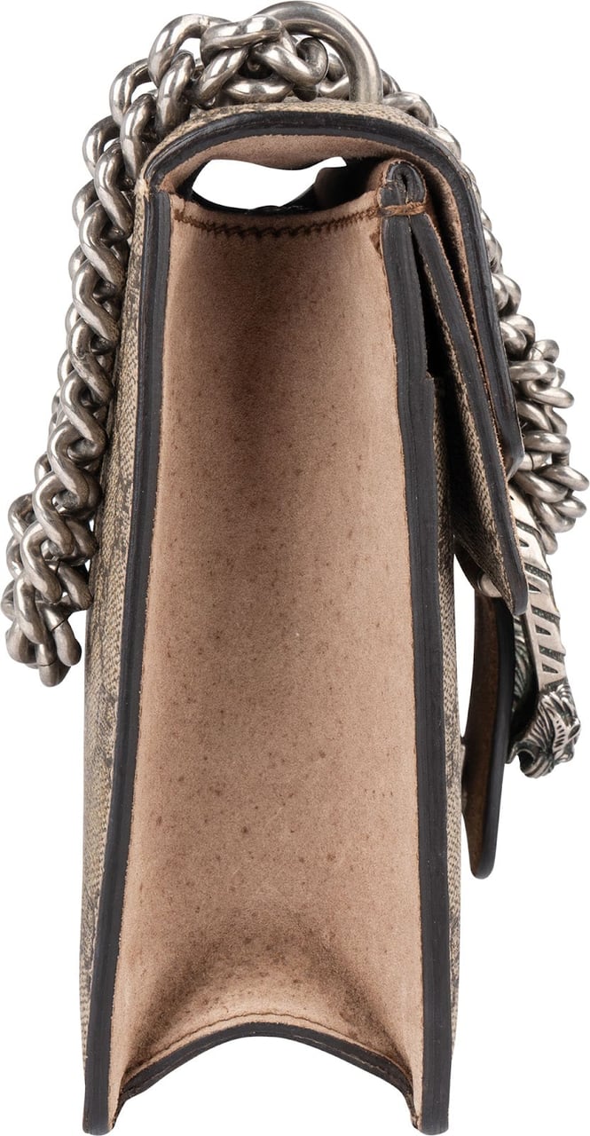 Gucci Gucci Monogram Dionysus GG Supreme Mini Crossbody Bag Beige