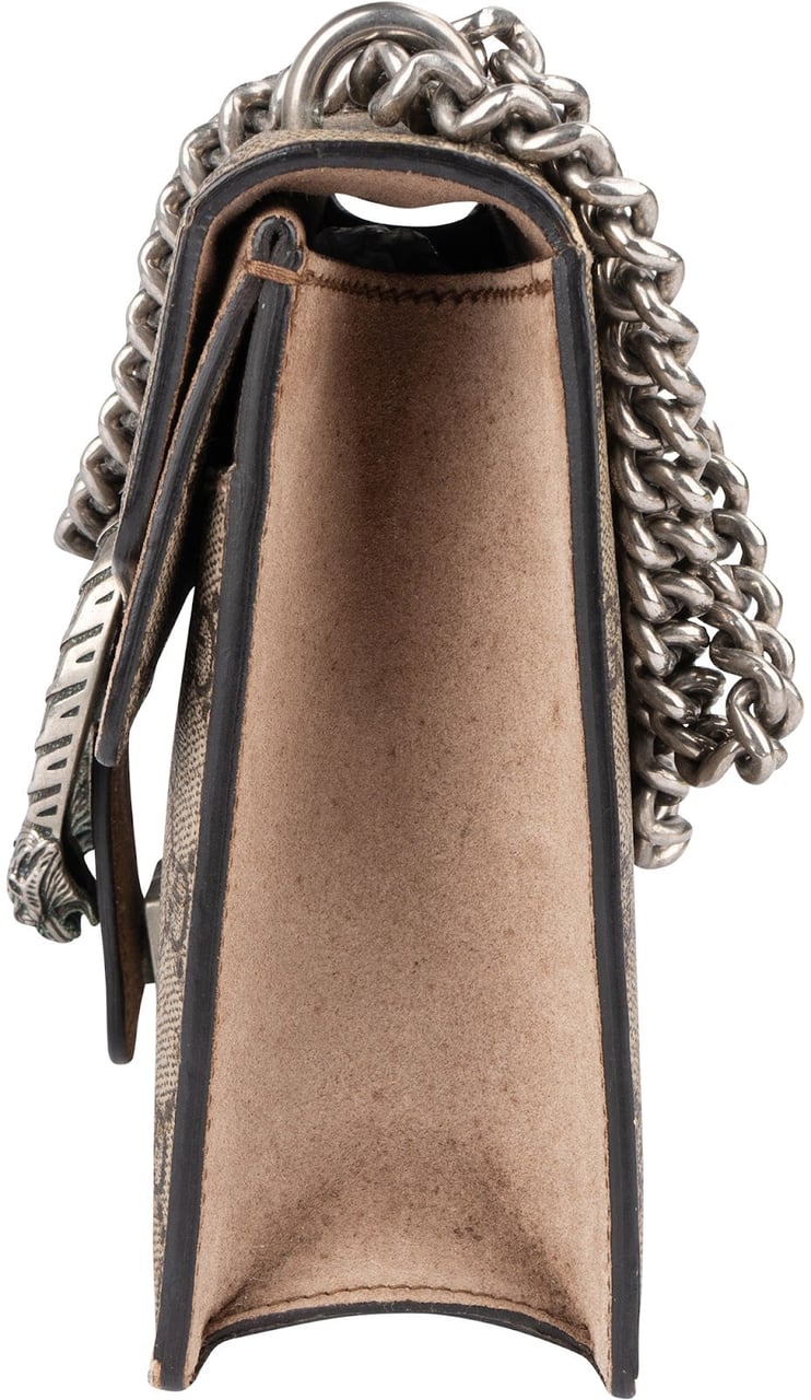 Gucci Gucci Monogram Dionysus GG Supreme Mini Crossbody Bag Beige