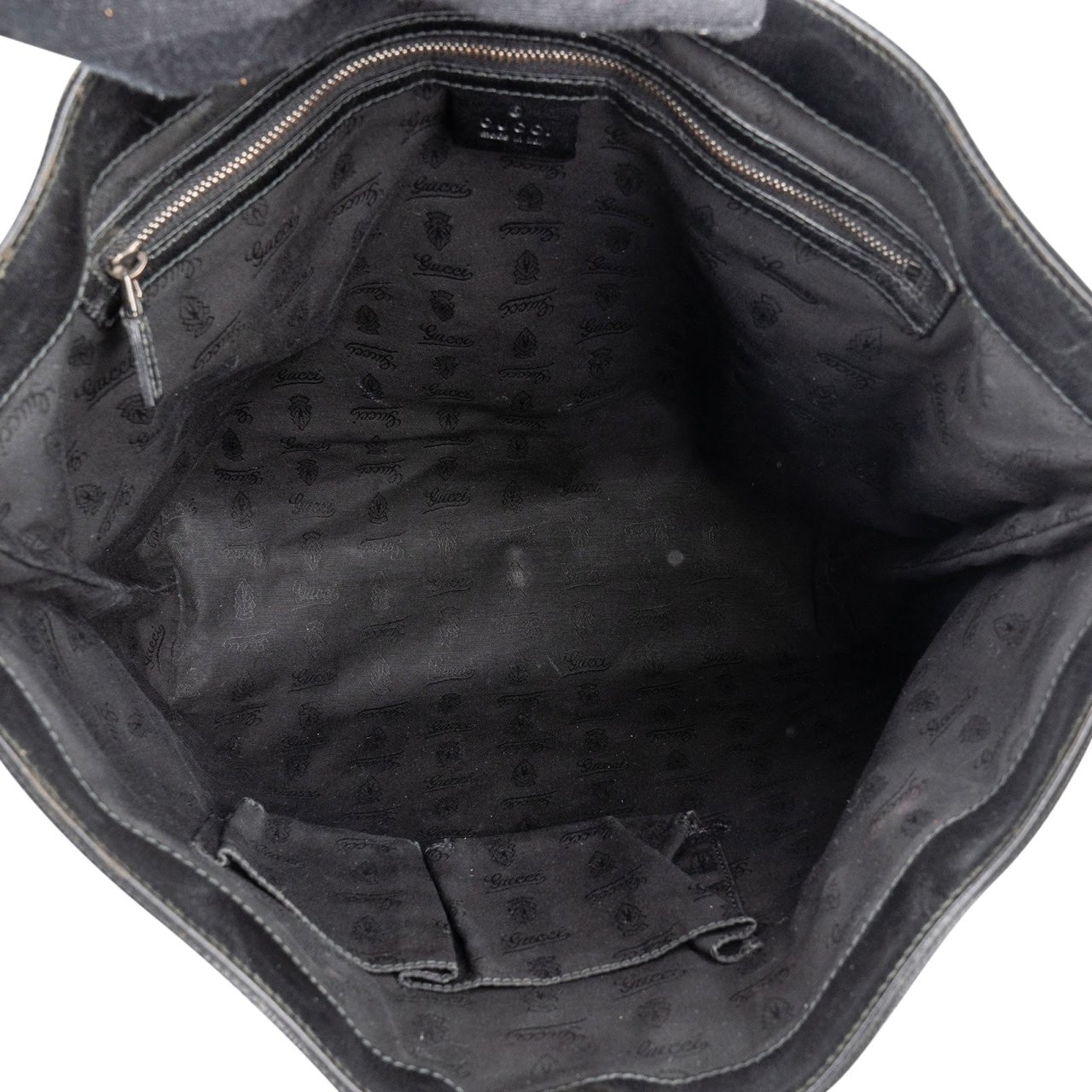 Gucci Gucci Monogram GG Imprimé Joy Tote Shoulder Bag Zwart