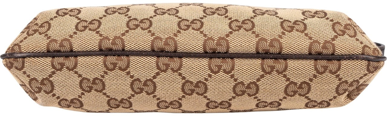Gucci Monogram GG Sherry Line Mini Handbag Beige