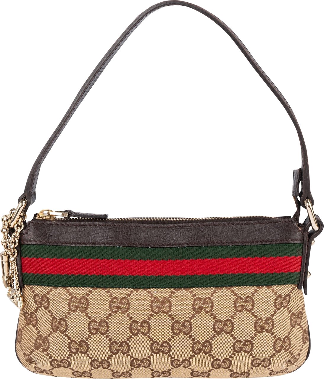 Gucci Monogram GG Sherry Line Mini Handbag Beige