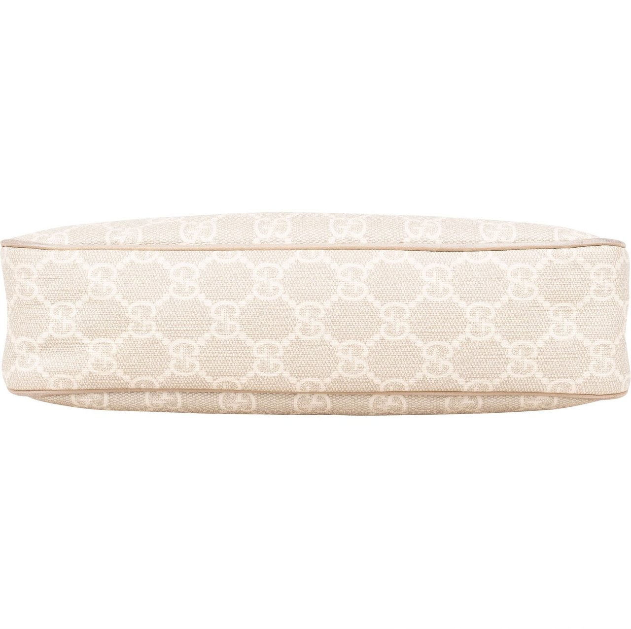 Gucci Gucci Monogram GG Supreme Ophidia Half-Moon Shoulder Bag Beige