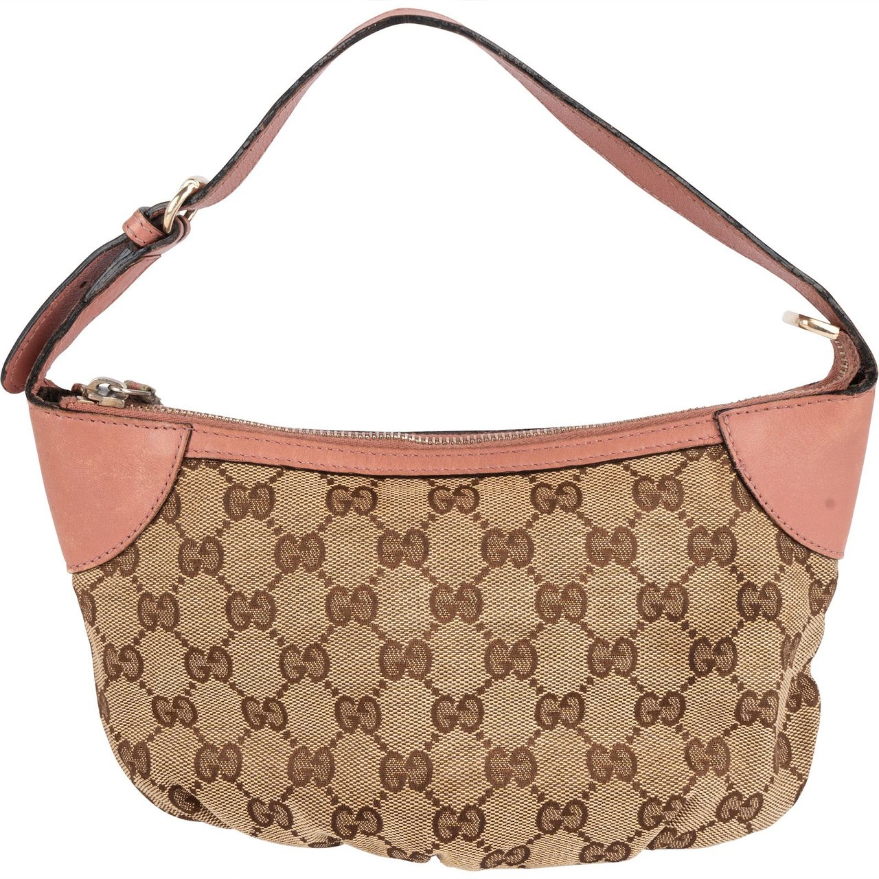 Gucci Gucci Monogram GG Pochette Accessoires Handbag Beige