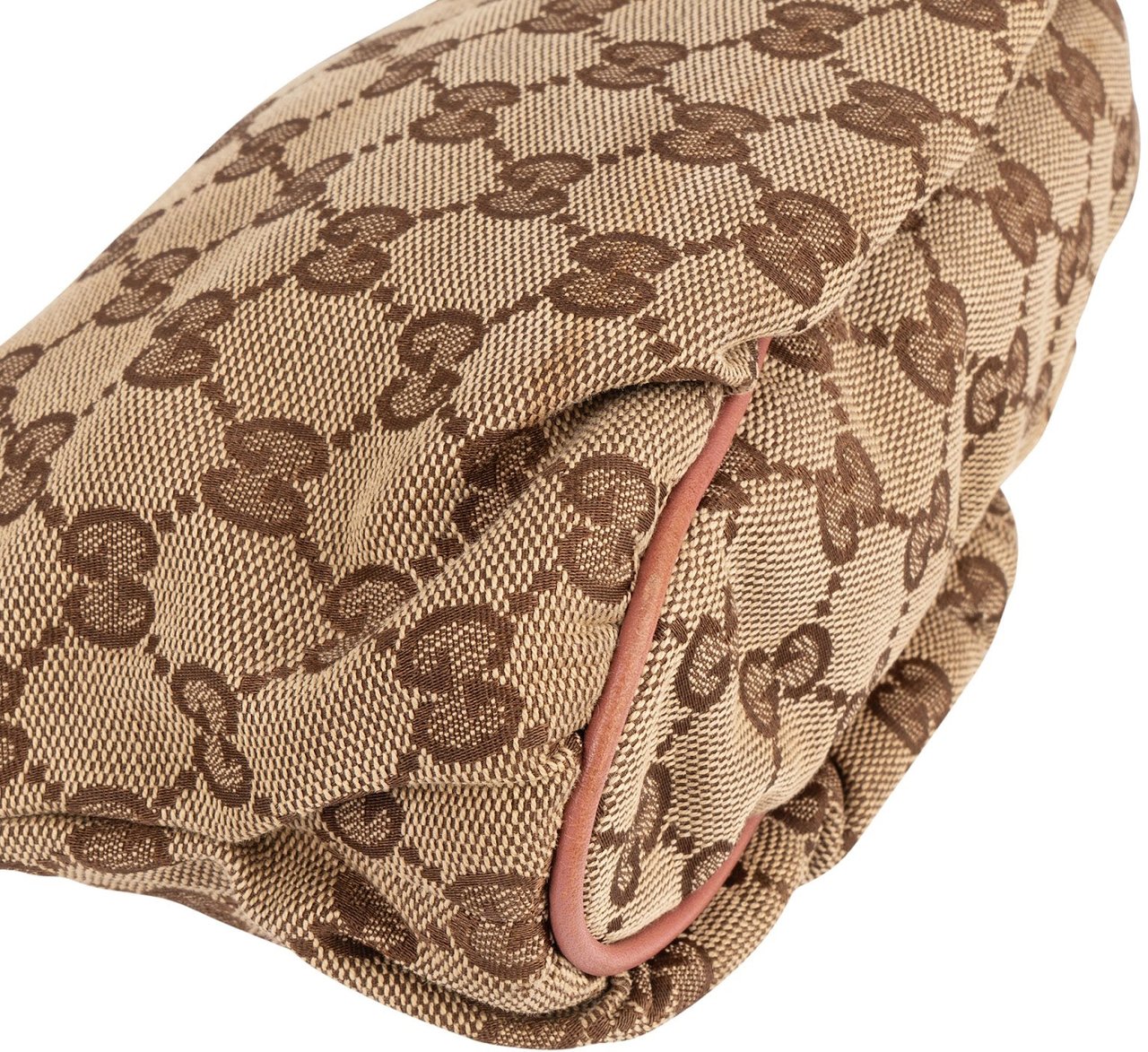 Gucci Gucci Monogram GG Pochette Accessoires Handbag Beige