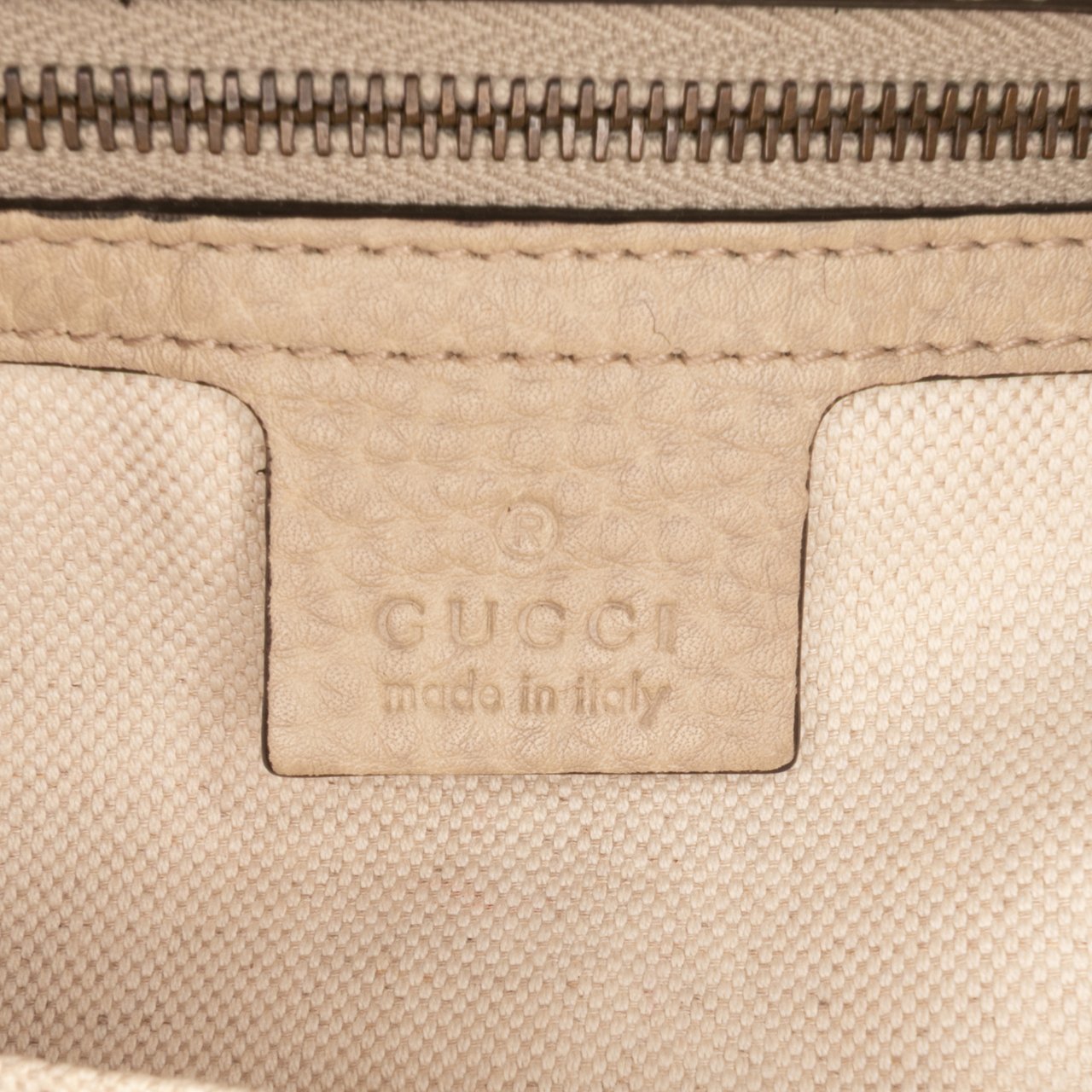 Gucci GG Canvas Miss GG Tote Bruin
