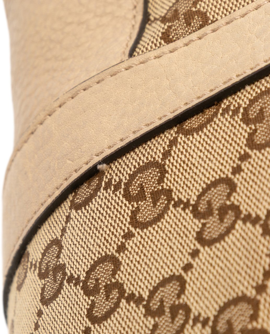 Gucci GG Canvas Miss GG Tote Bruin