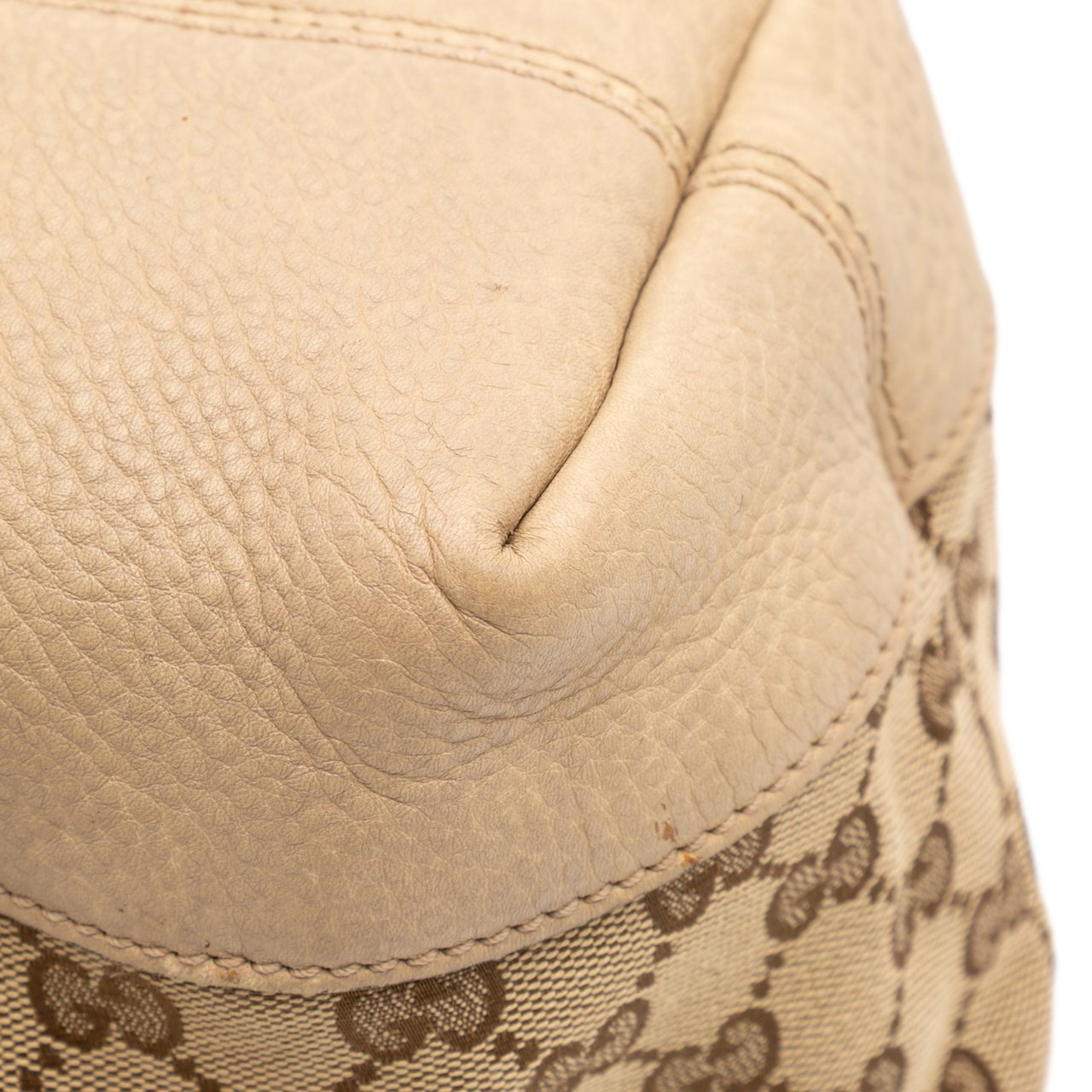 Gucci GG Canvas Miss GG Tote Bruin