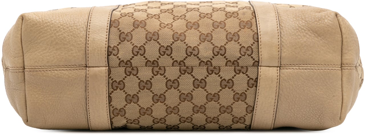 Gucci GG Canvas Miss GG Tote Bruin