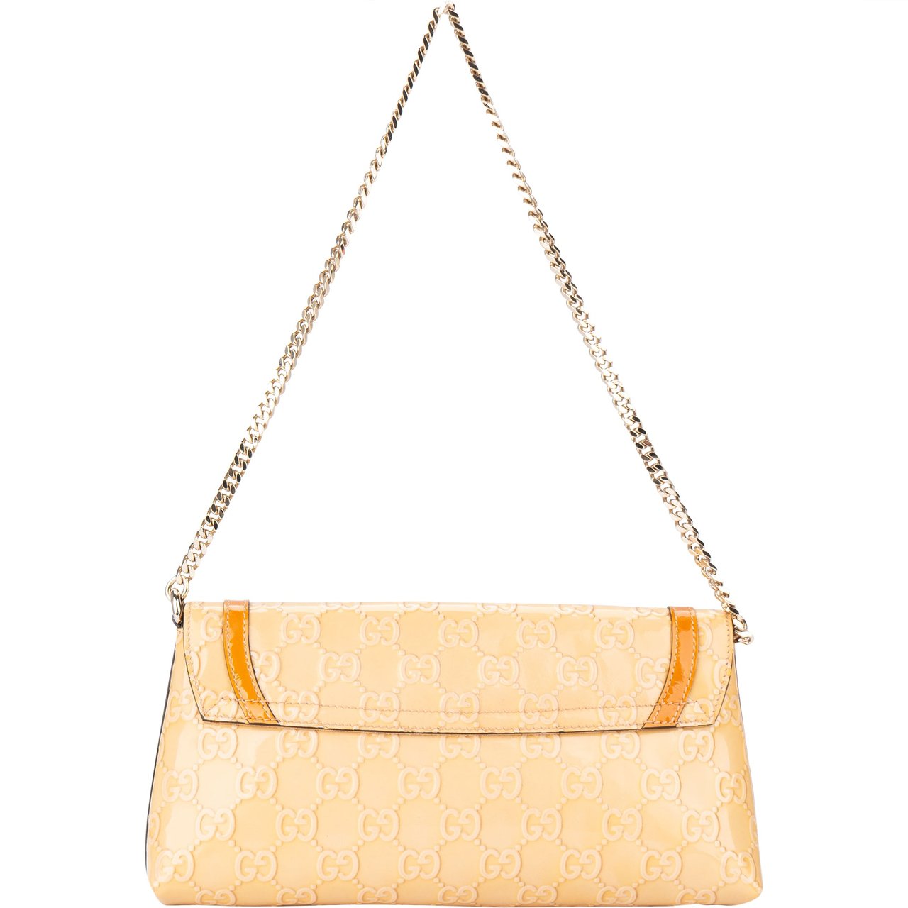 Gucci Gucci Patent Leather Heart Shoulder Flap Bag Divers