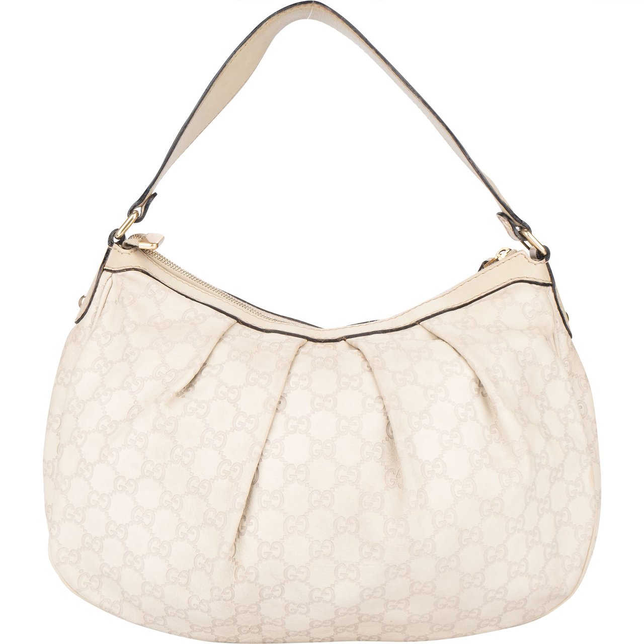 Gucci Gucci GG Leather Monogram Sukey Handbag Divers