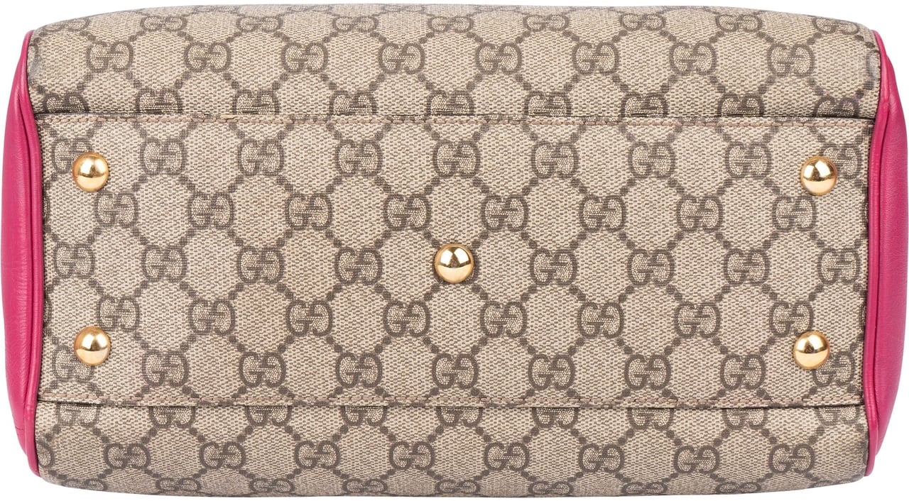 Gucci Gucci GG Monogram Supreme Boston Handbag Divers