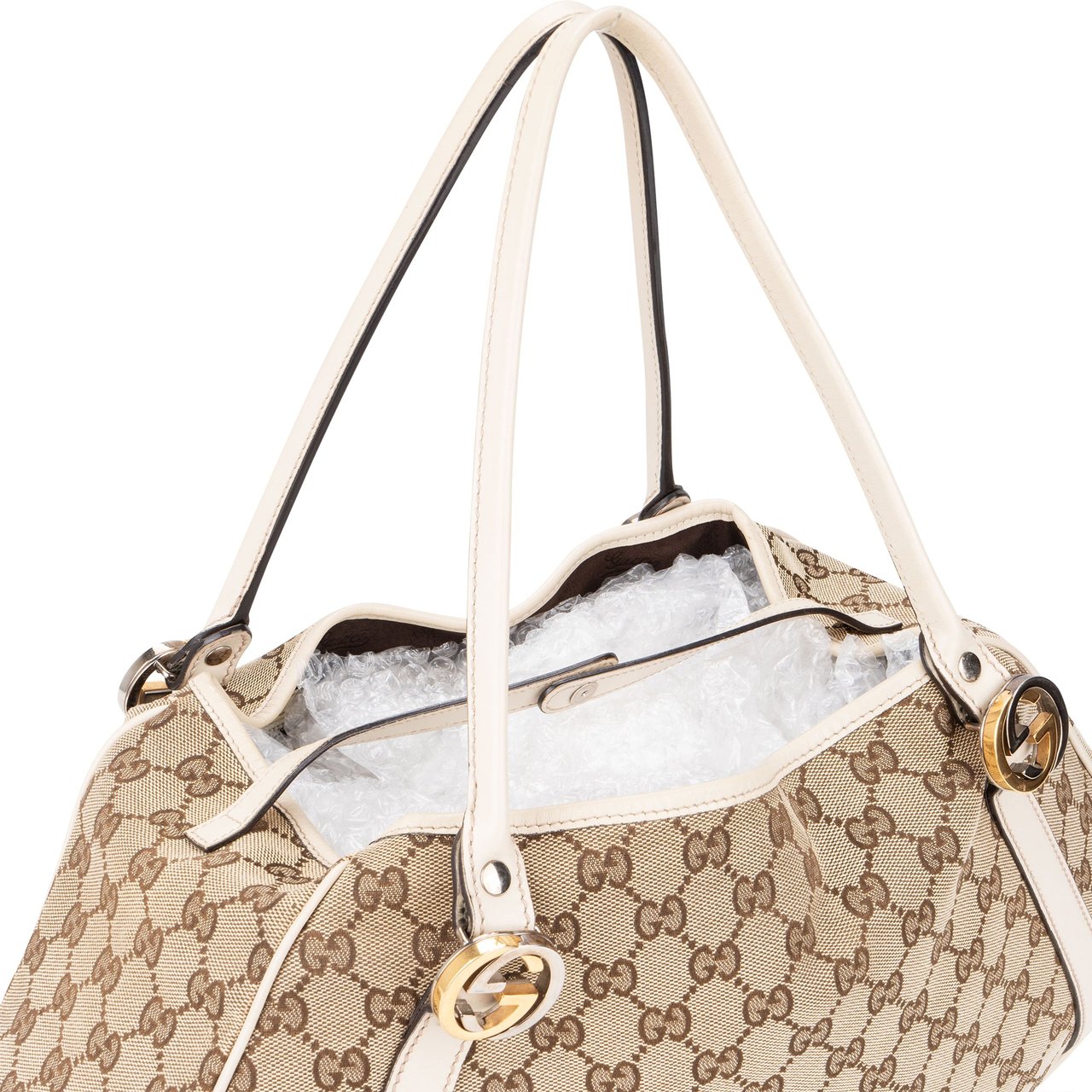 Gucci Gucci GG Monogram Twin Heart Handbag Divers