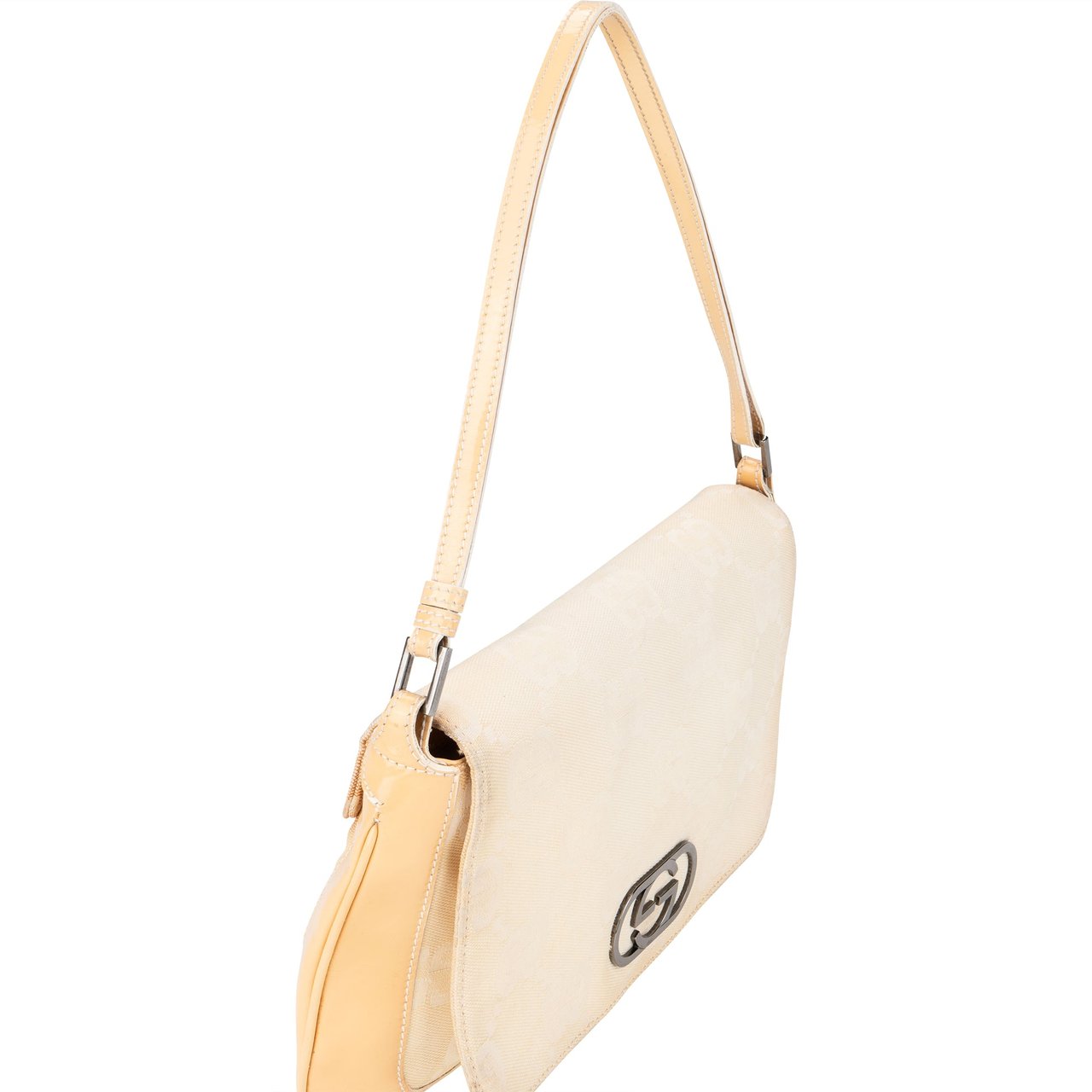 Gucci Gucci GG Monogram Patent Shoulder Bag Divers