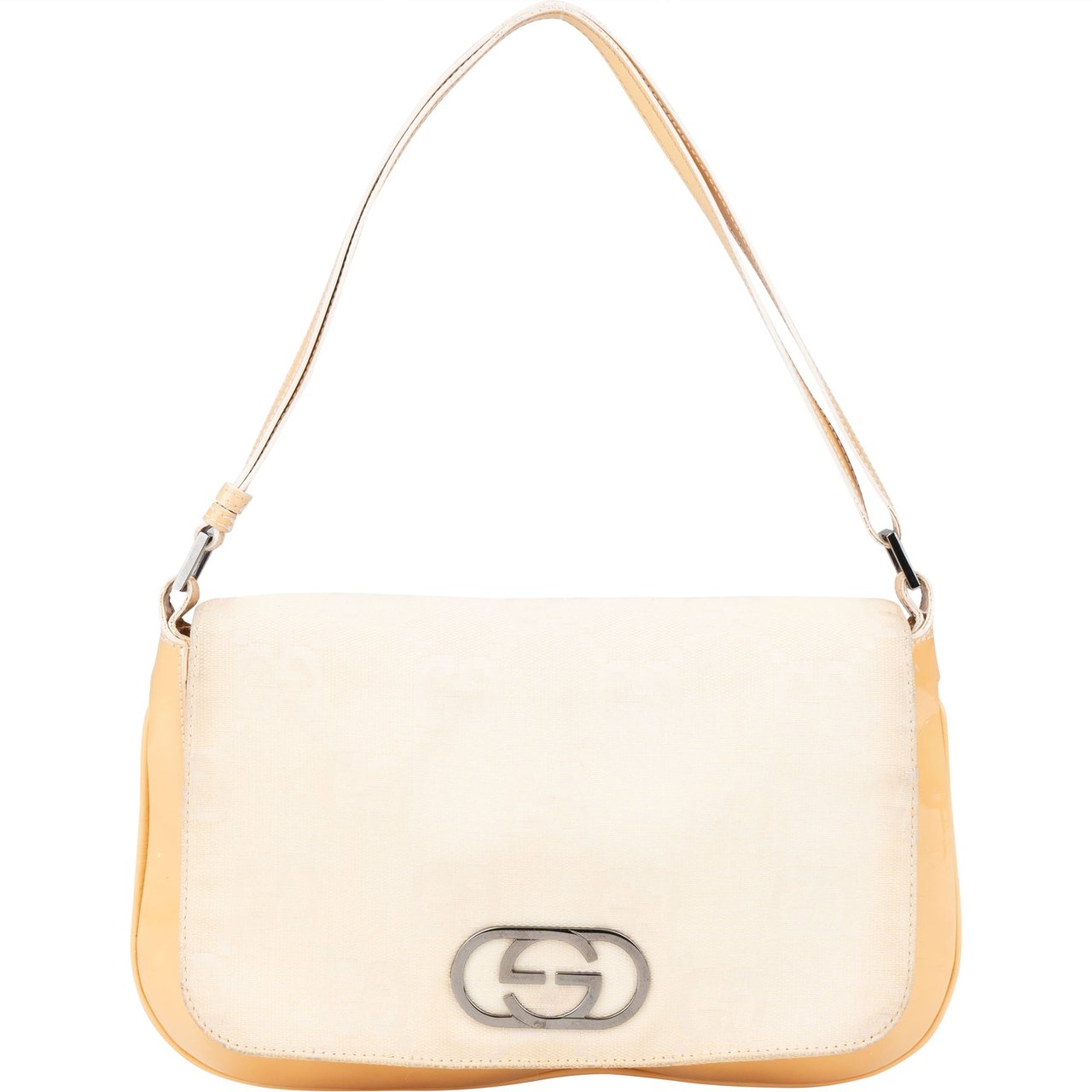 Gucci Gucci GG Monogram Patent Shoulder Bag Divers