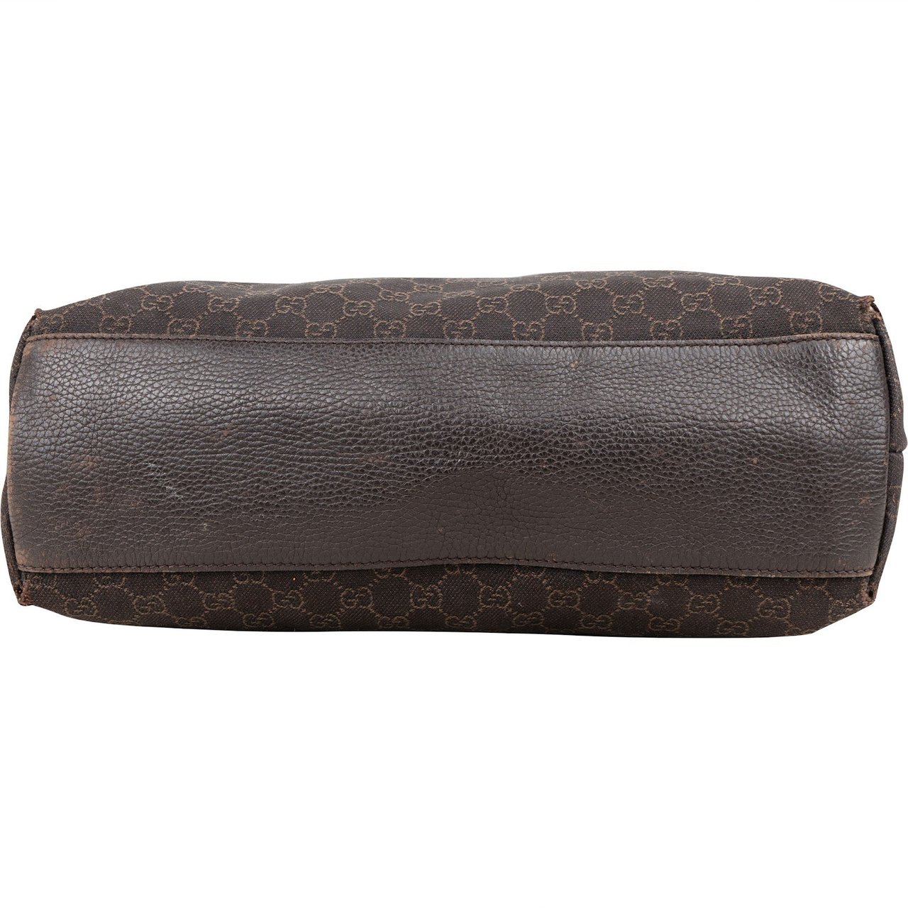 Gucci Gucci Monogram GG Canvas Charm Tote Shoulder Bag Bruin