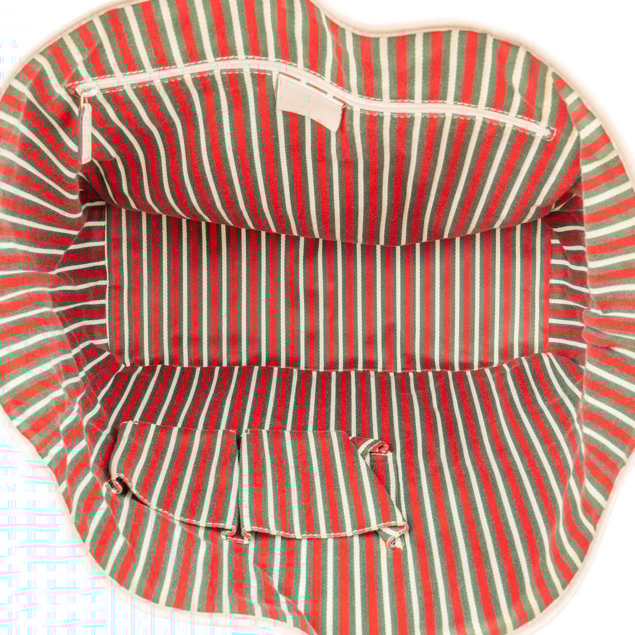 Gucci Gucci Monogram GG Canvas New Britt Tote Shoulder Bag Beige